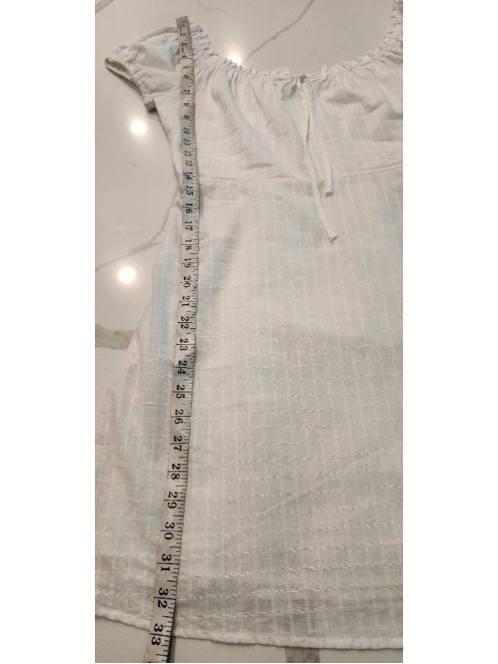 Women's Copper Key White Off-Shoulder Milkmaid Mini Dress M - Picture 8 of 12
